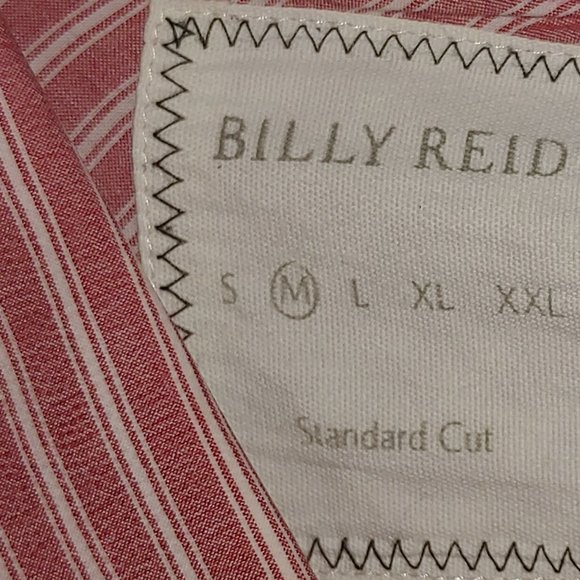 Billy Reid Pink/Salmon - 100% Cotton  - Size Medium - Picture 5 of 8